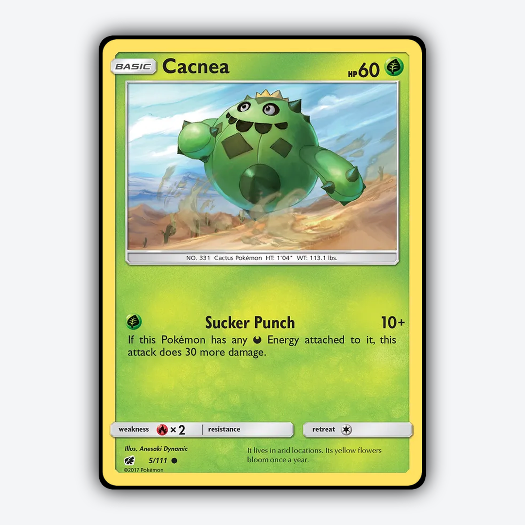 Cacnea 005/111 - Crimson Invasion Set - Card Rug