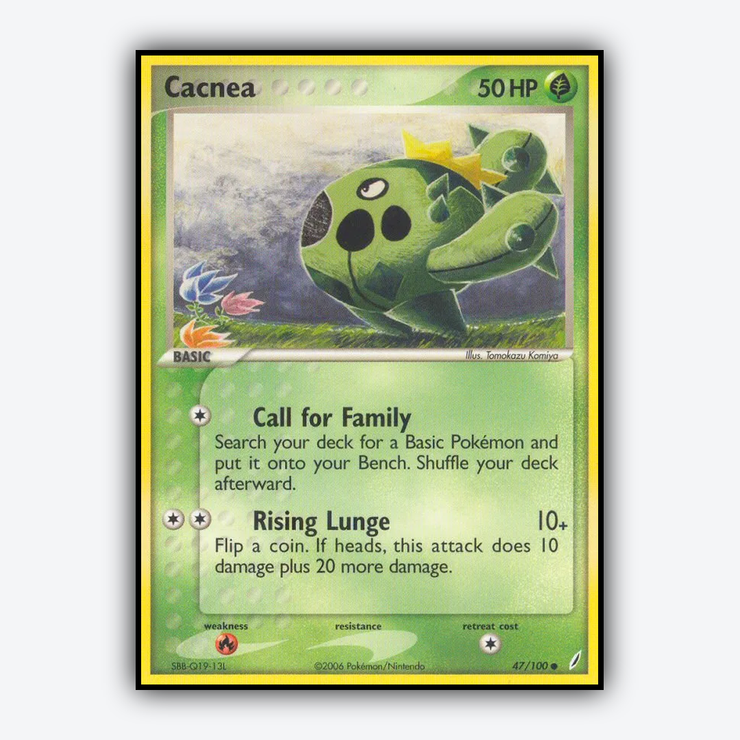Cacnea 047/100 - Crystal Guardians Set - Card Rug