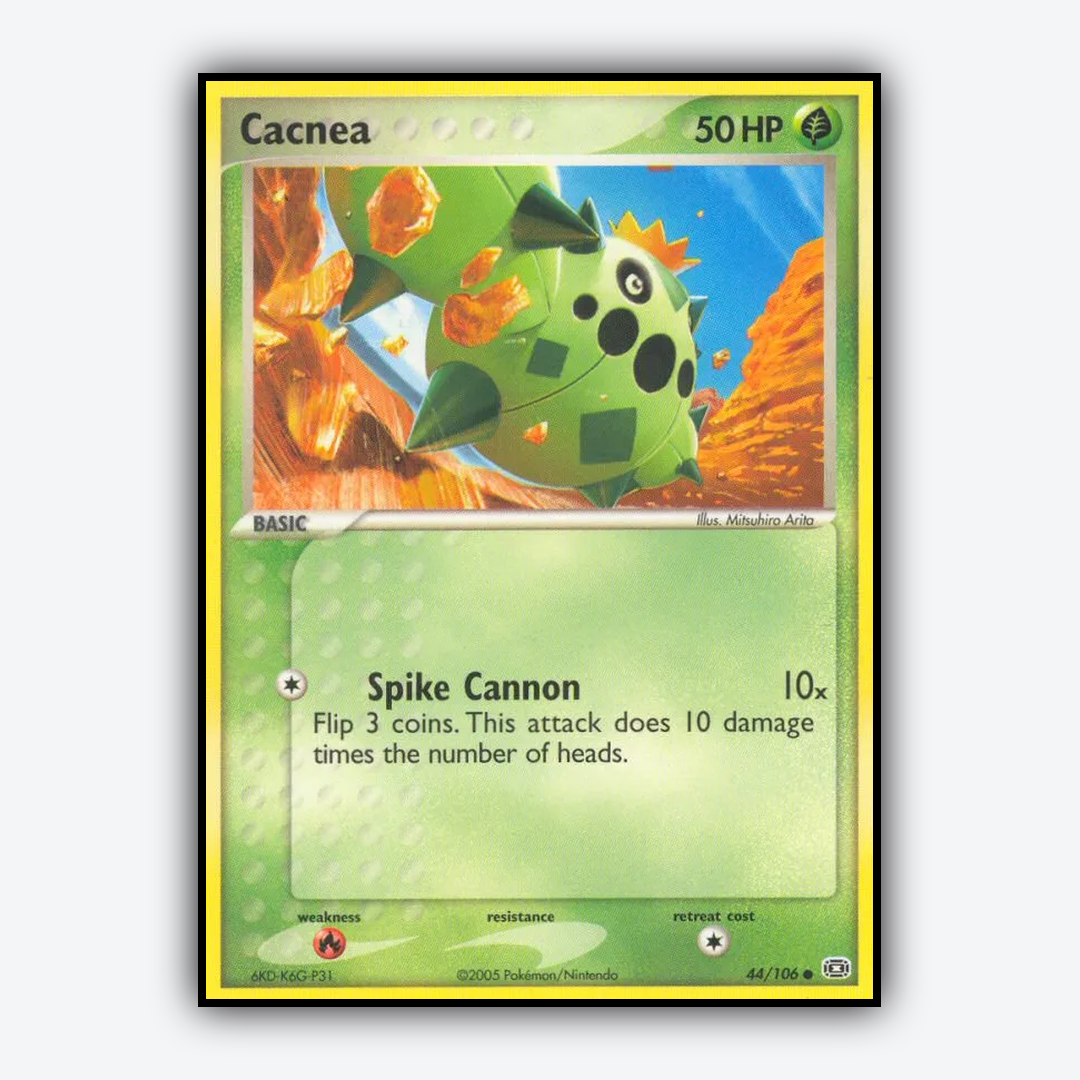 Cacnea 044/106 - Emerald Set - Card Rug