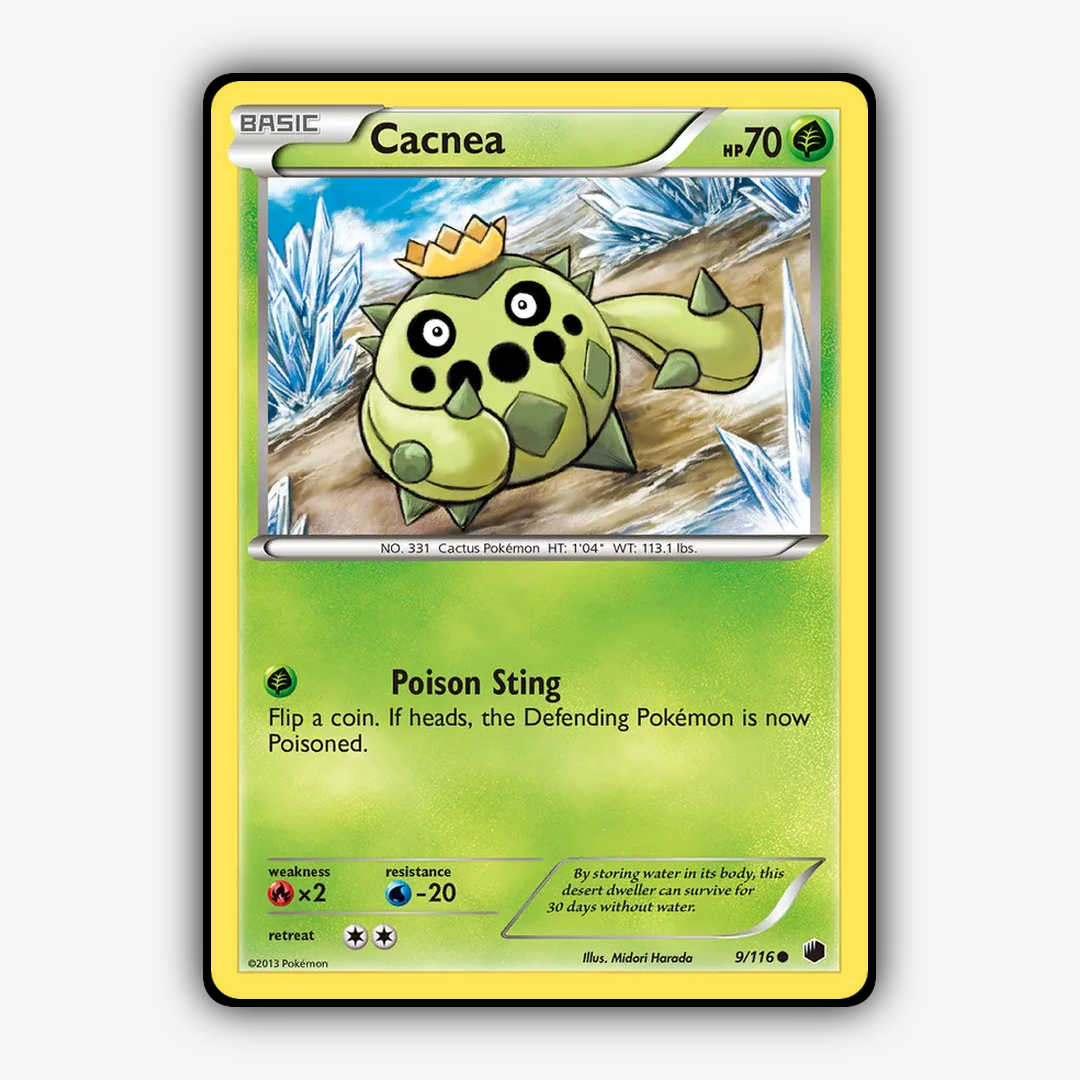 Cacnea 009/116 - Plasma Freeze Set - Card Rug