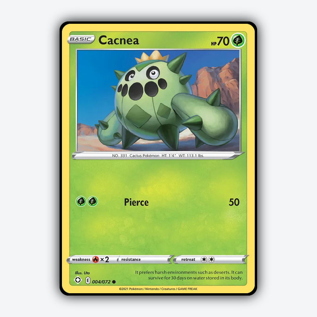 Cacnea 004/72 - Shining Fates Set - Card Rug