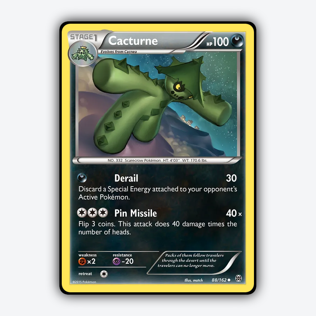 Cacturne 088/162 - BREAKthrough Set - Card Rug