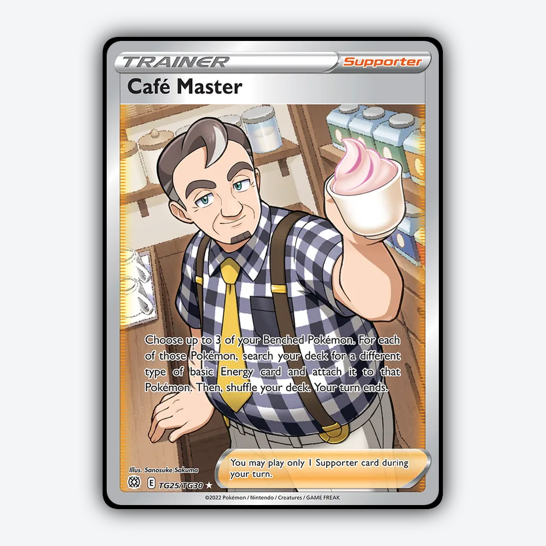 Café Master TG025/30 - TG025/30 Brilliant Stars Trainer Gallery Set - Card Rug