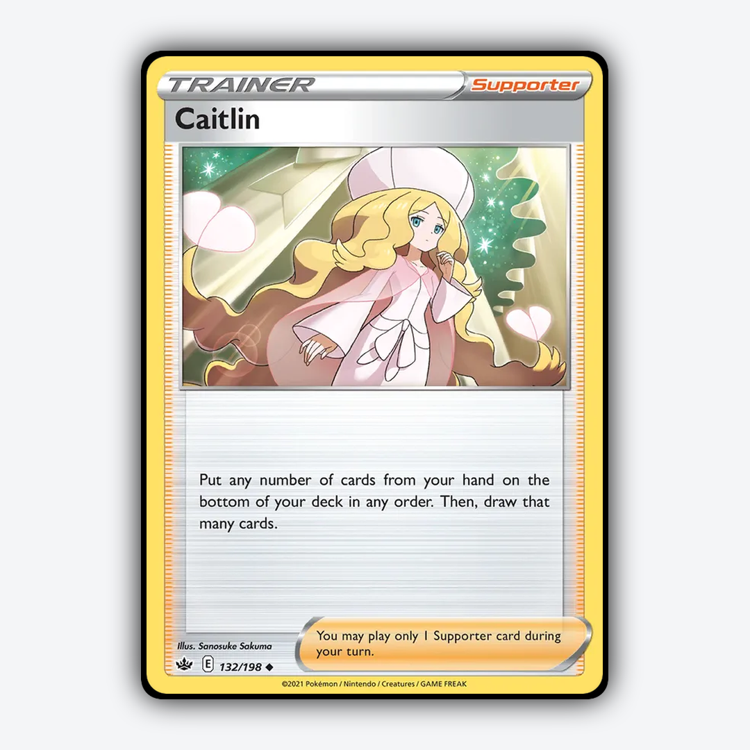 Caitlin 132/198 - Chilling Reign Set - Card Rug