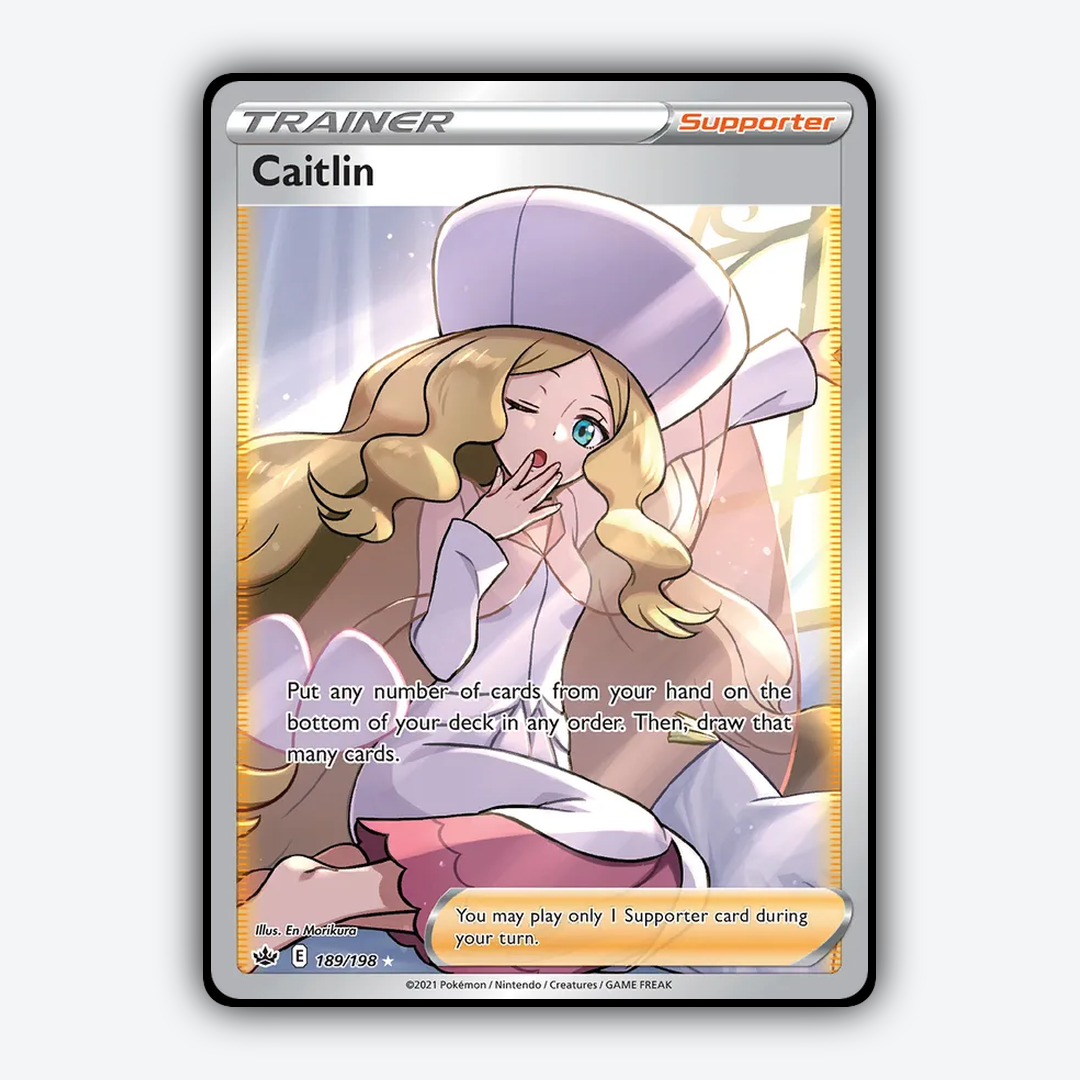 Caitlin 189/198 - Chilling Reign Set - Card Rug