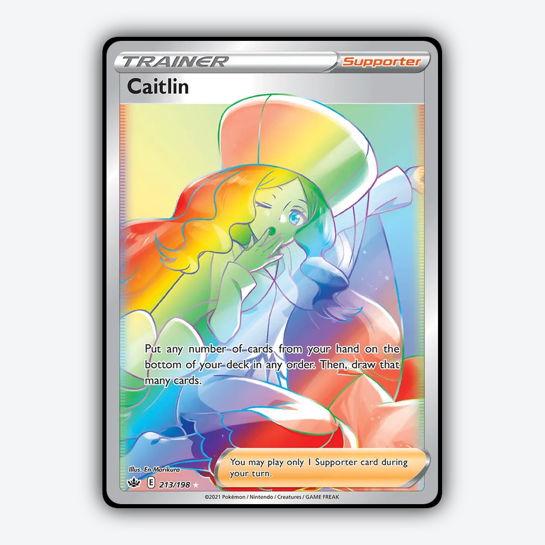 Caitlin 213/198 - Chilling Reign Set - Card Rug