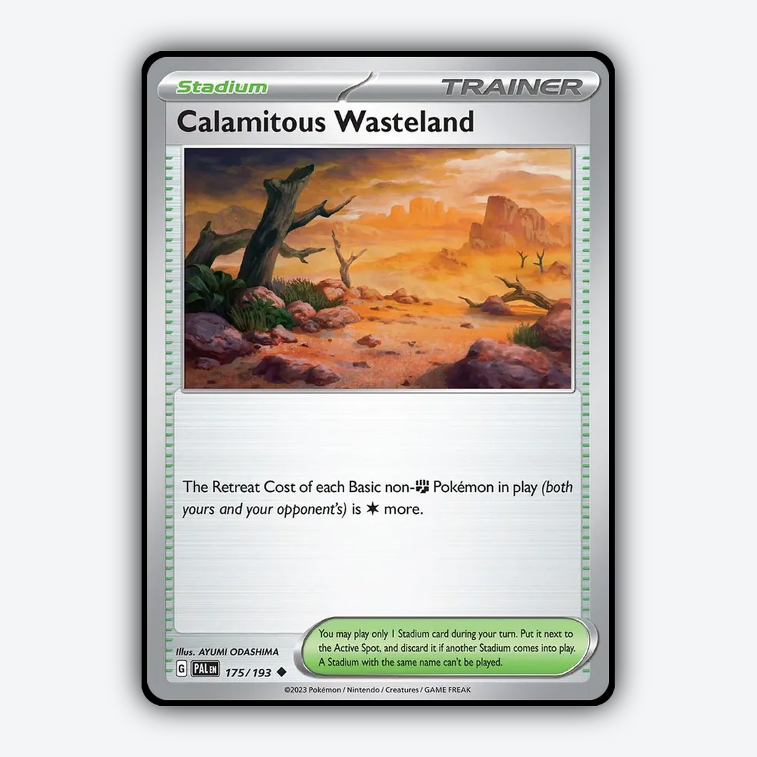 Calamitous Wasteland 175/193 - Paldea Evolved Set - Card Rug