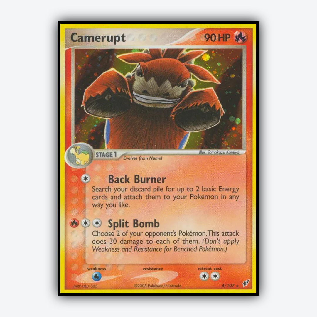 Camerupt 004/107 - Deoxys Set - Card Rug