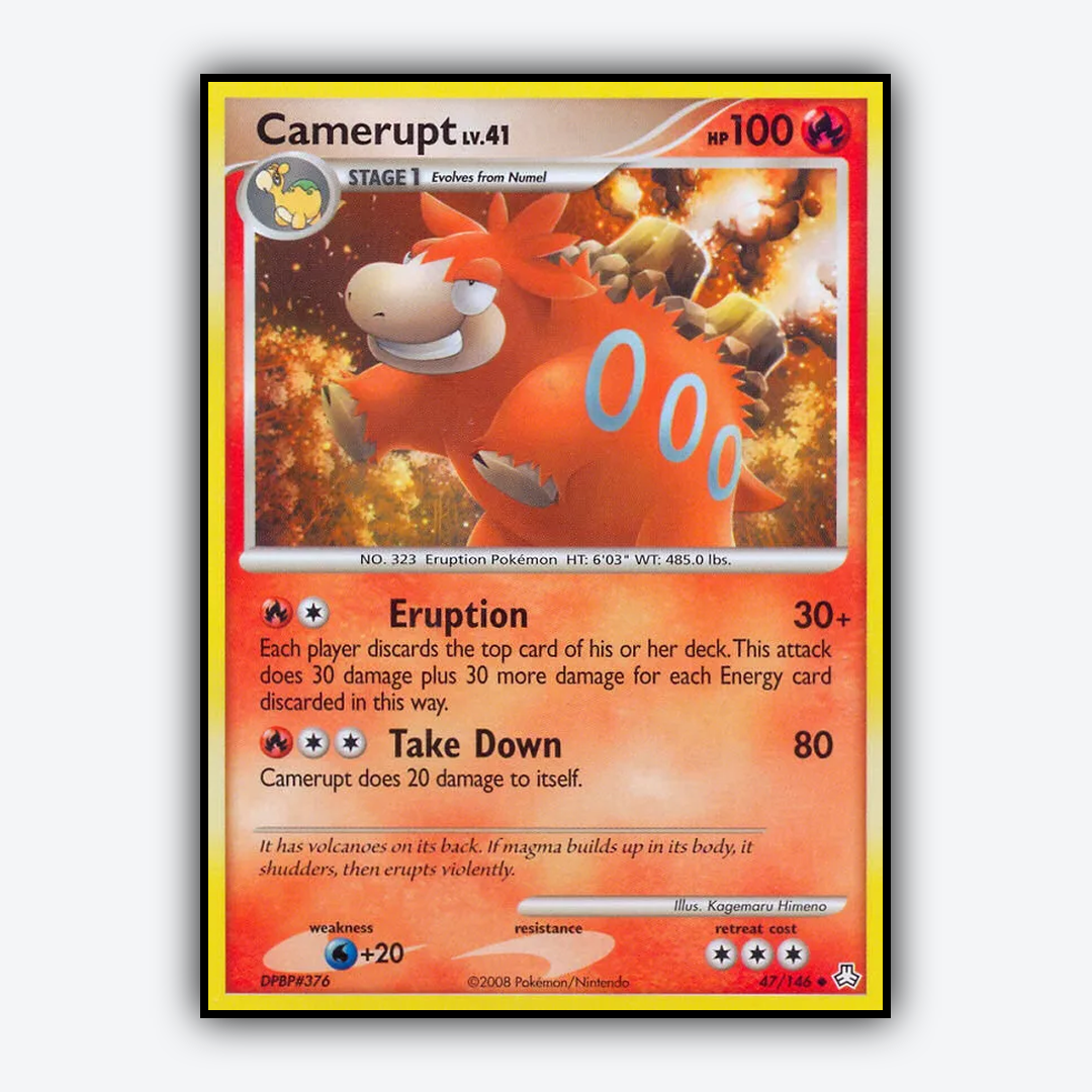 Camerupt 047/146 - Legends Awakened Set - Card Rug