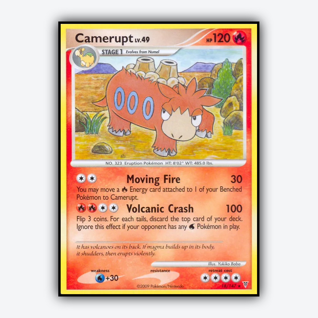 Camerupt 018/147 - Supreme Victors Set - Card Rug