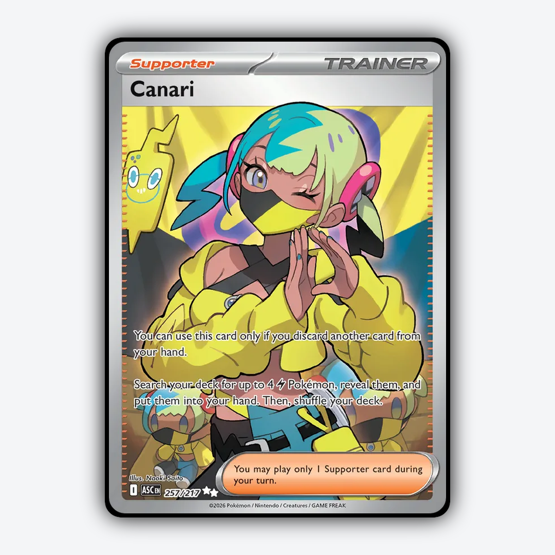 Canari 257/217 - Ascended Heroes Set - Card Rug
