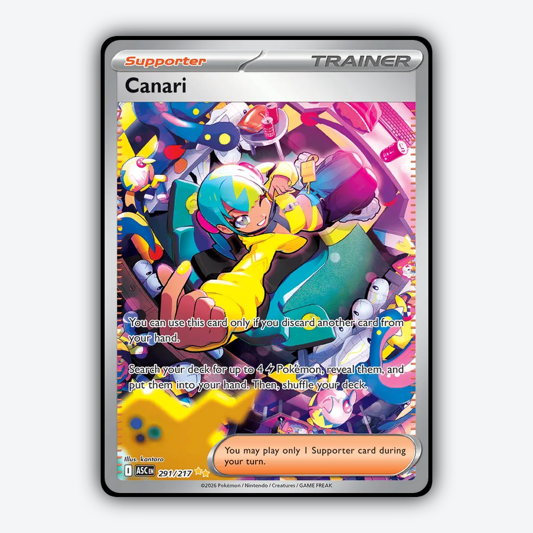 Canari 291/217 - Ascended Heroes Set - Card Rug