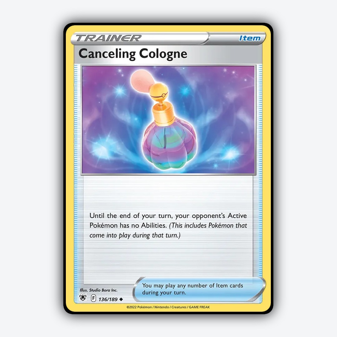 Canceling Cologne 136/189 - Astral Radiance Set - Card Rug