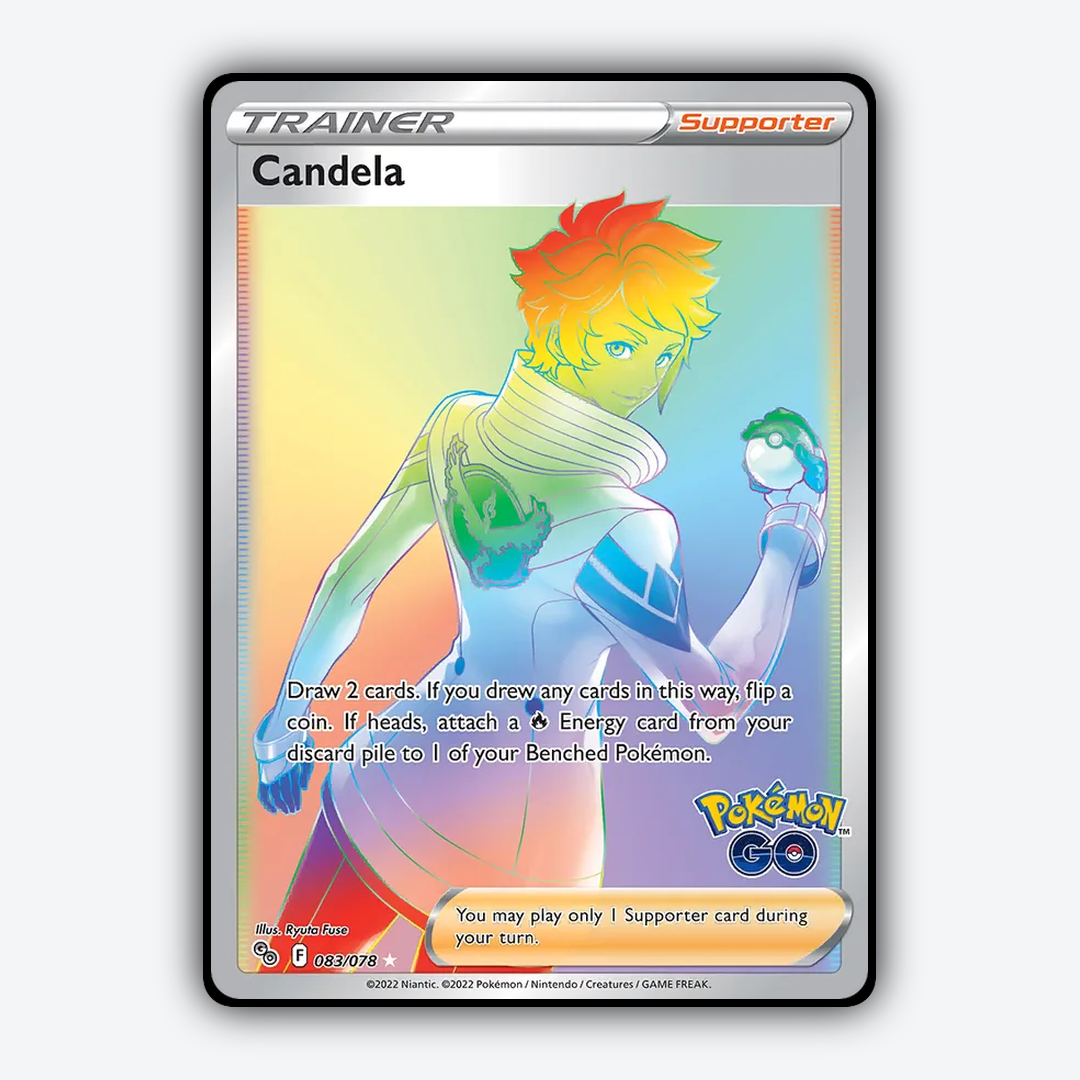 Candela 083/78 - Pokémon GO Set - Card Rug