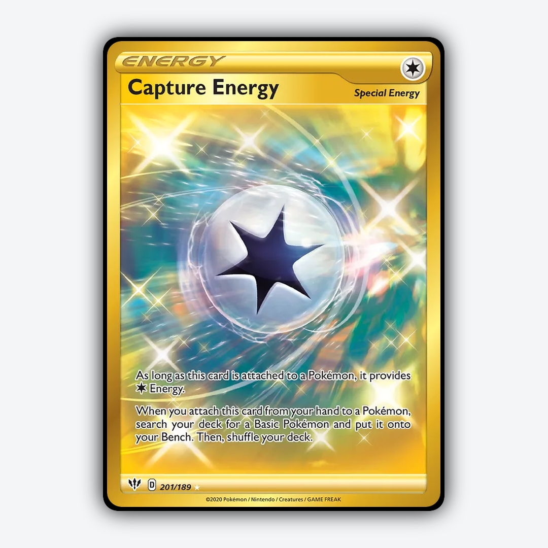 Capture Energy 201/189 - Darkness Ablaze Set - Card Rug