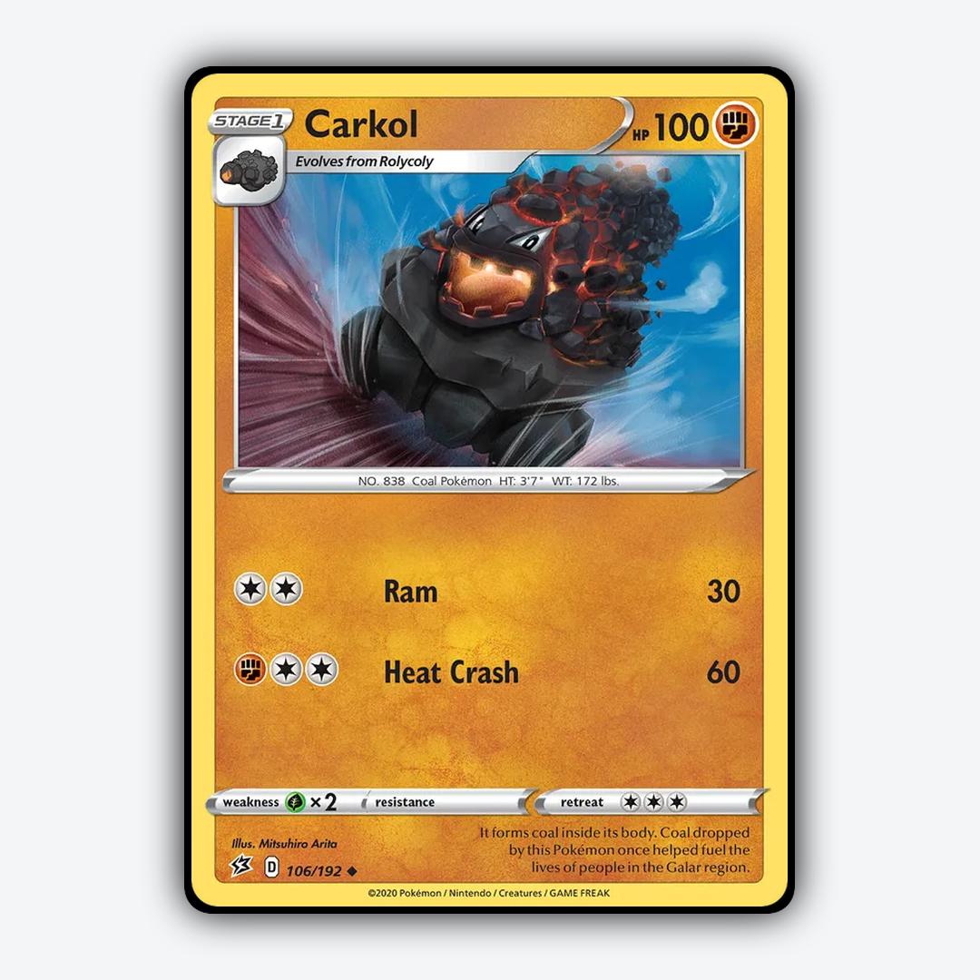 Carkol 106/192 - Rebel Clash Set - Card Rug