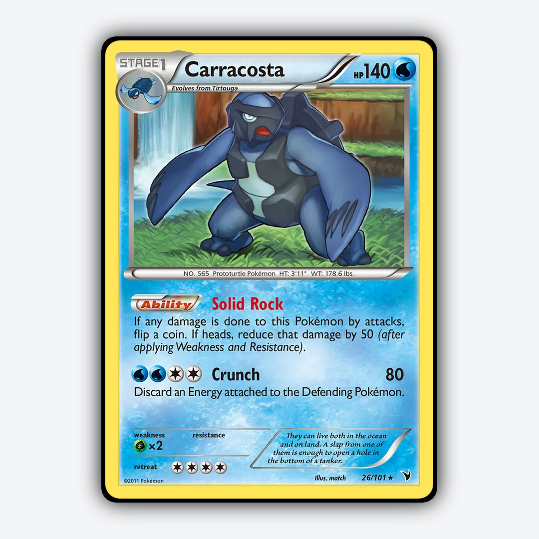 Carracosta 026/101 - Noble Victories Set - Card Rug
