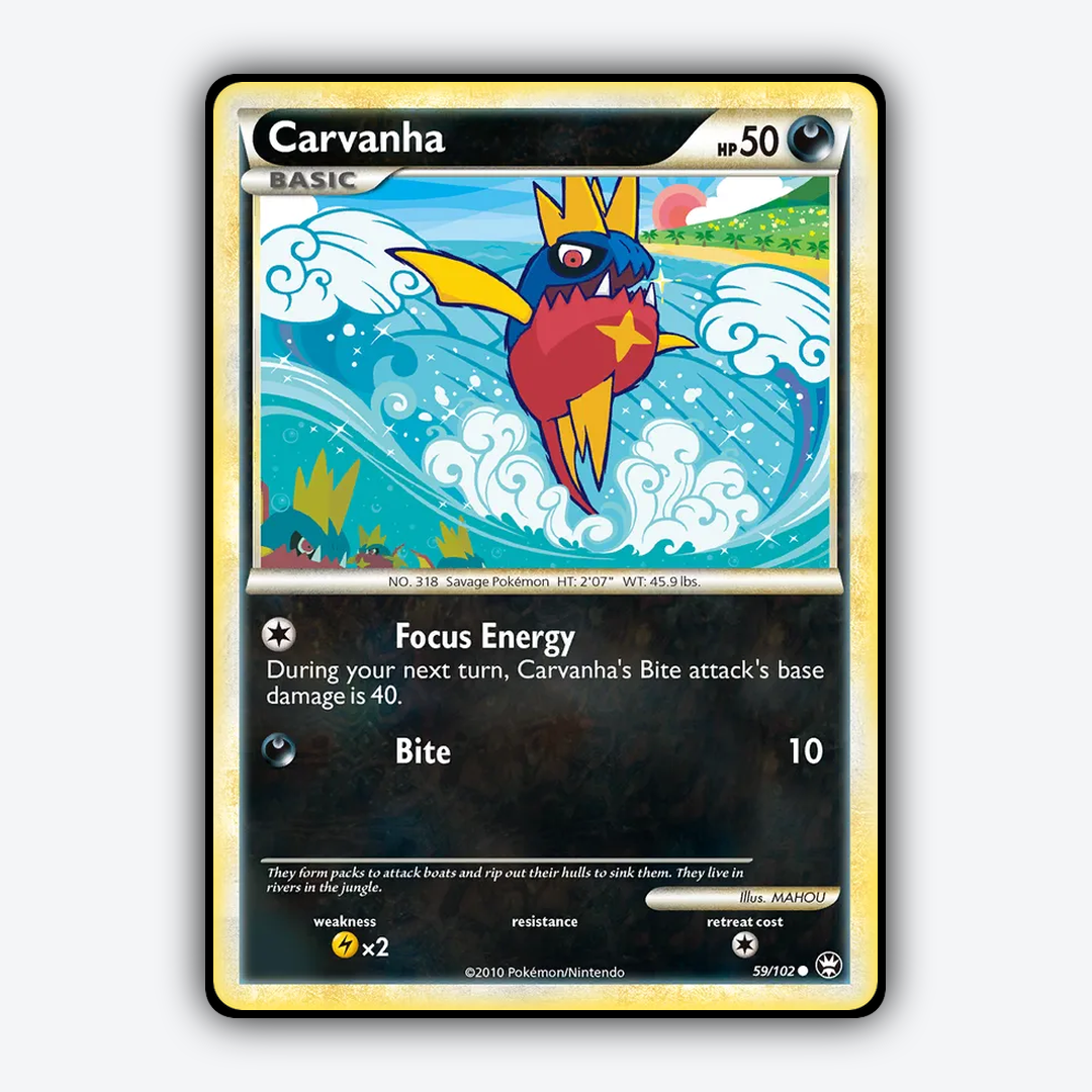 Carvanha 059/102 - HS—Triumphant Set - Card Rug