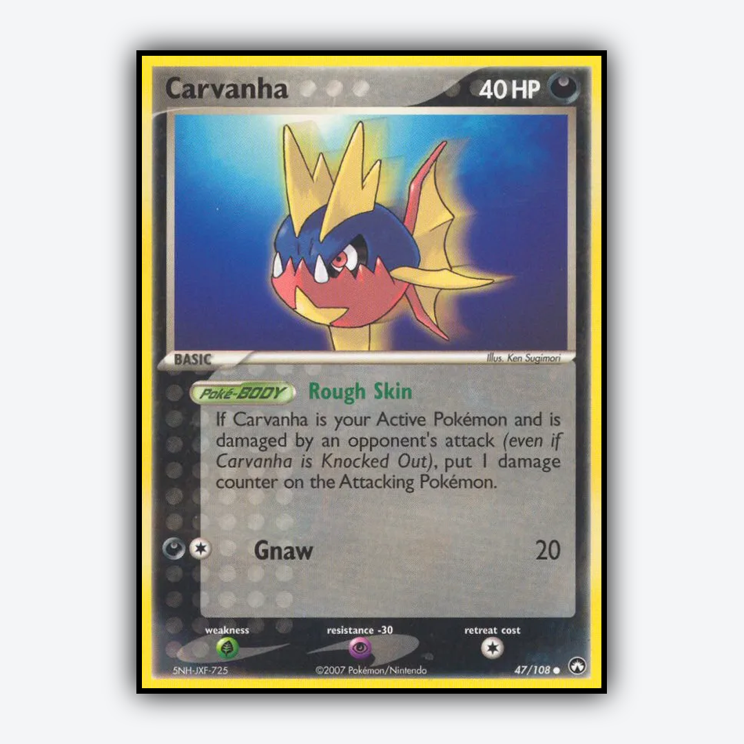 Carvanha 047/108 - Power Keepers Set - Card Rug