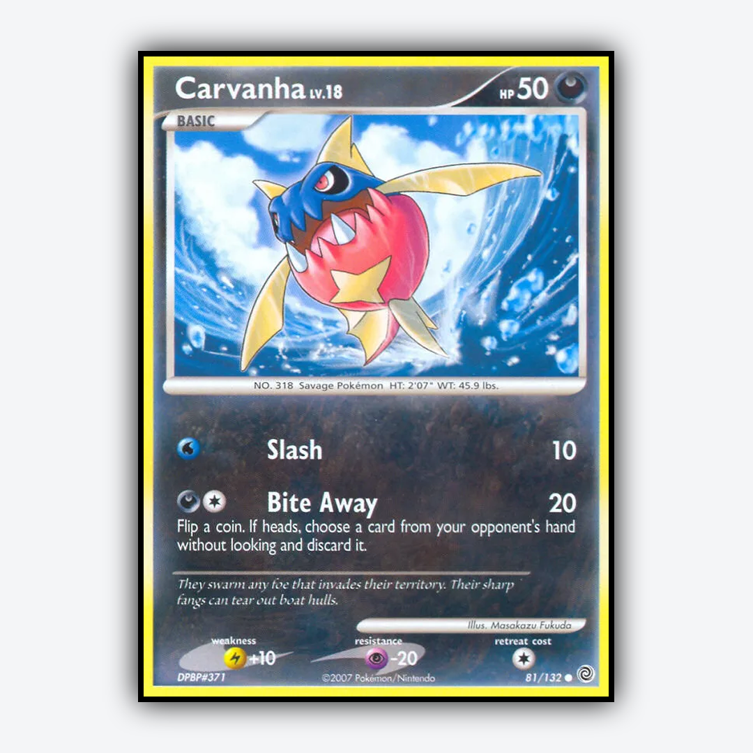 Carvanha 081/132 - Secret Wonders Set - Card Rug