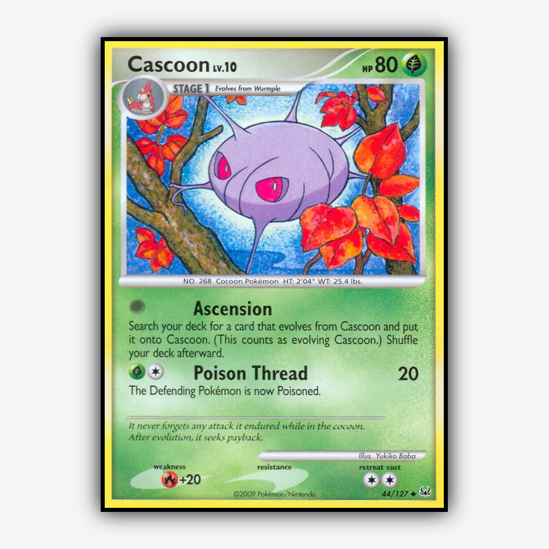 Cascoon 044/127 - Platinum Set - Card Rug