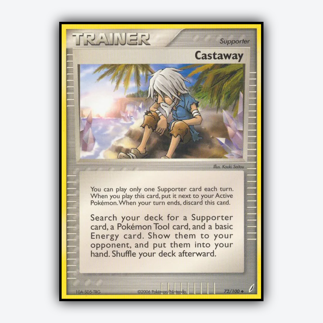 Castaway 072/100 - Crystal Guardians Set - Card Rug