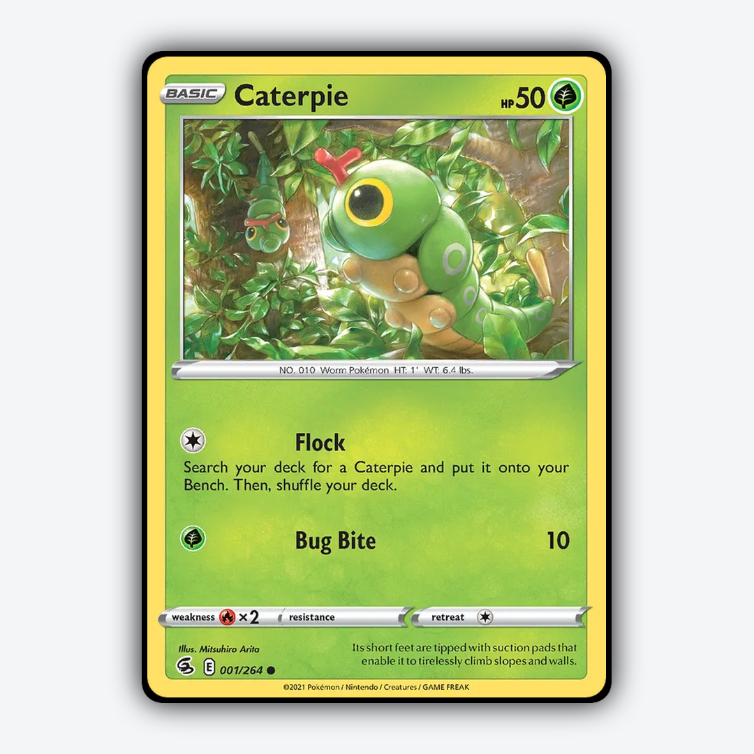 Caterpie 001/264 - Fusion Strike Set - Card Rug