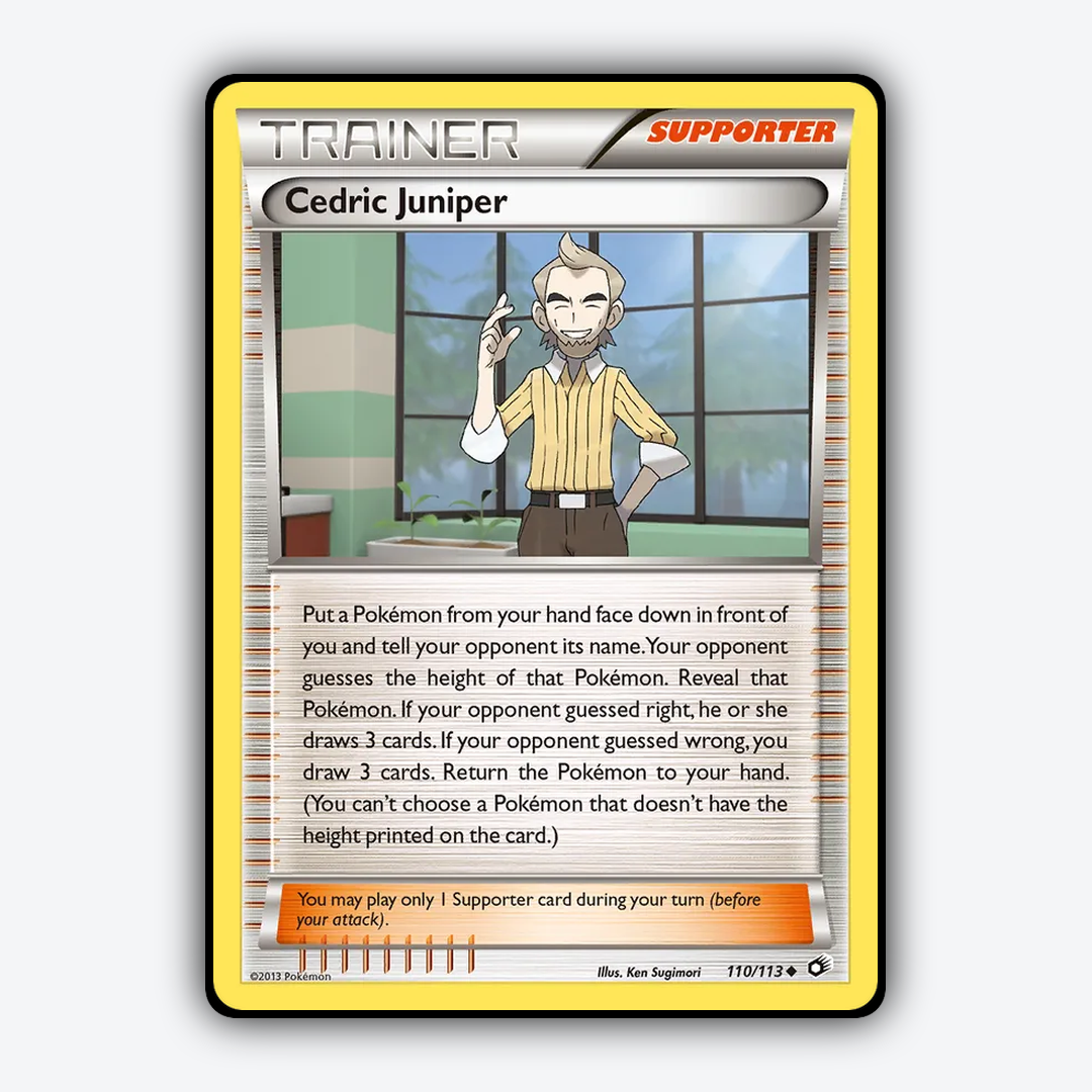 Cedric Juniper 110/113 - Legendary Treasures Set - Card Rug