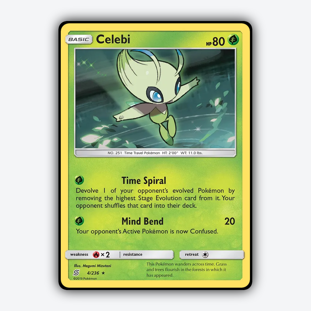 Celebi 004/236 - Unified Minds Set - Card Rug