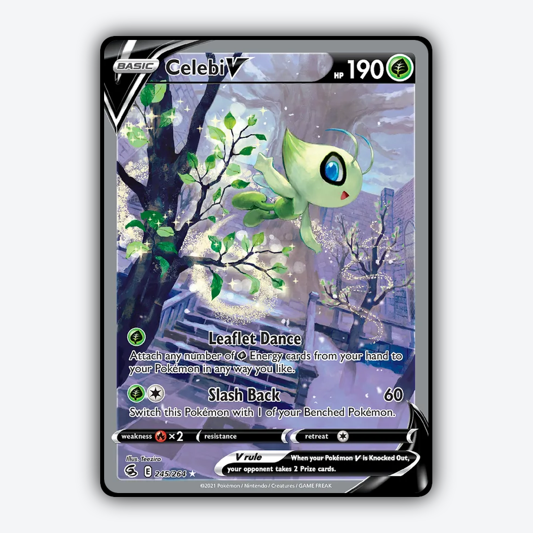 Celebi V 245/264 - Fusion Strike Set - Card Rug