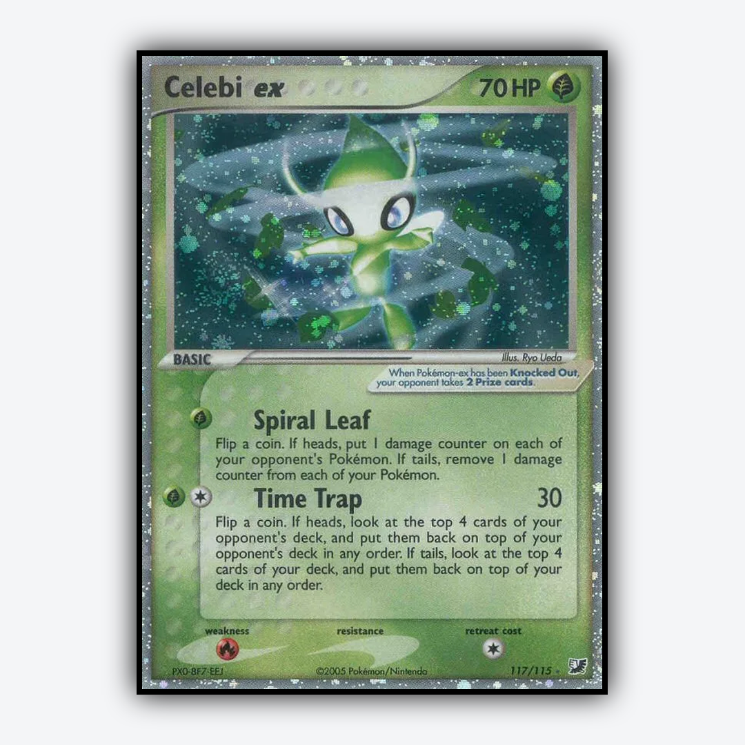 Celebi ex 117/115 - Unseen Forces Set - Card Rug