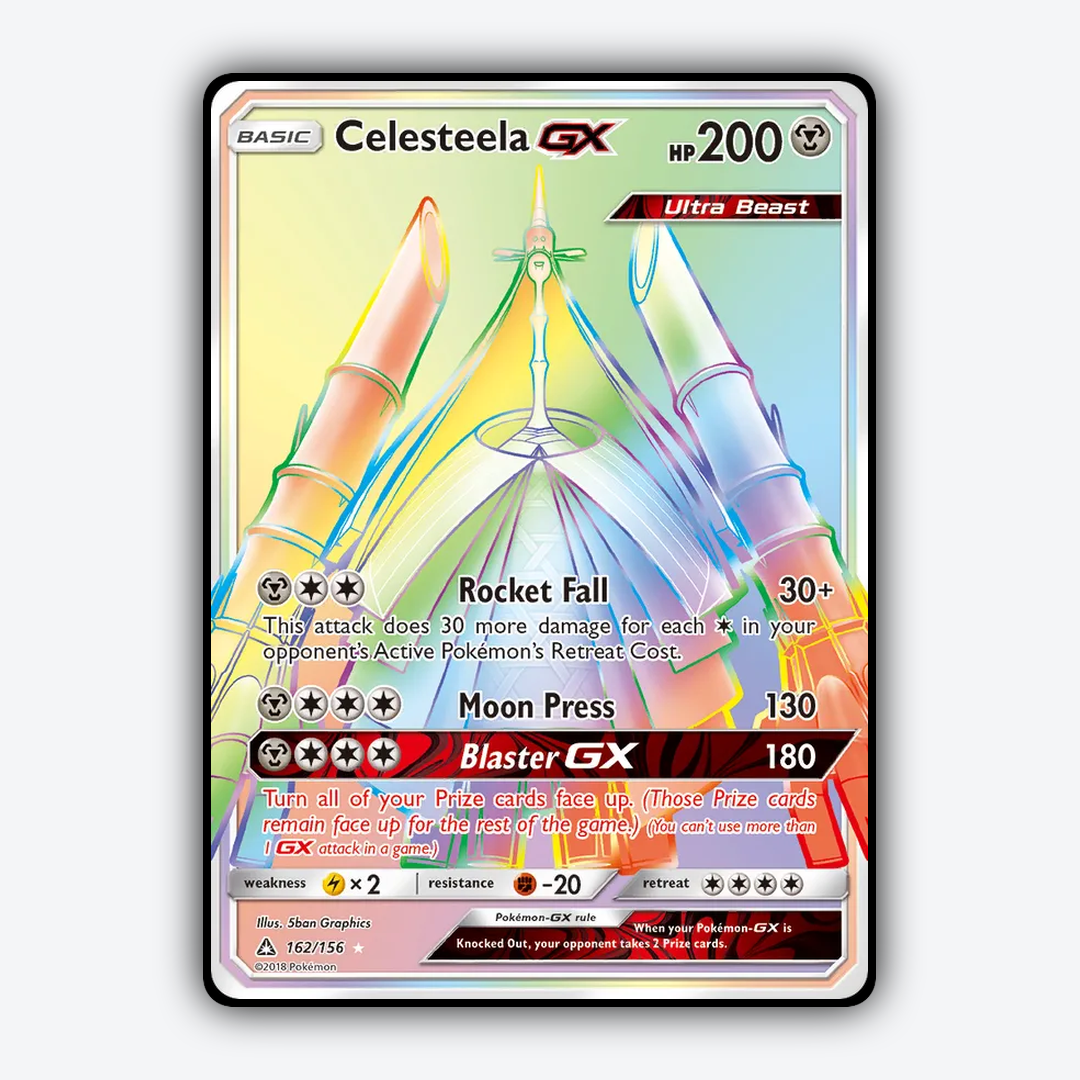 Celesteela-GX 162/156 - Ultra Prism Set - Card Rug