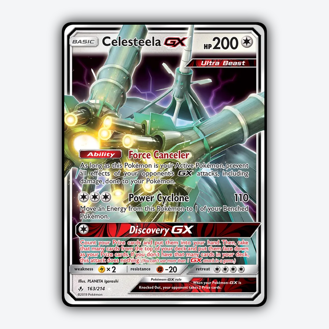 Celesteela-GX 163/214 - Unbroken Bonds Set - Card Rug