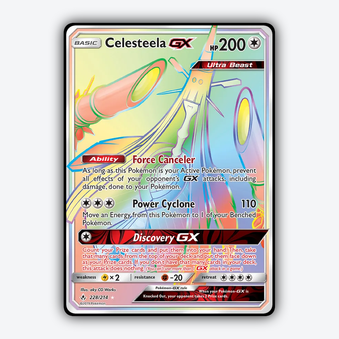 Celesteela-GX 228/214 - Unbroken Bonds Set - Card Rug