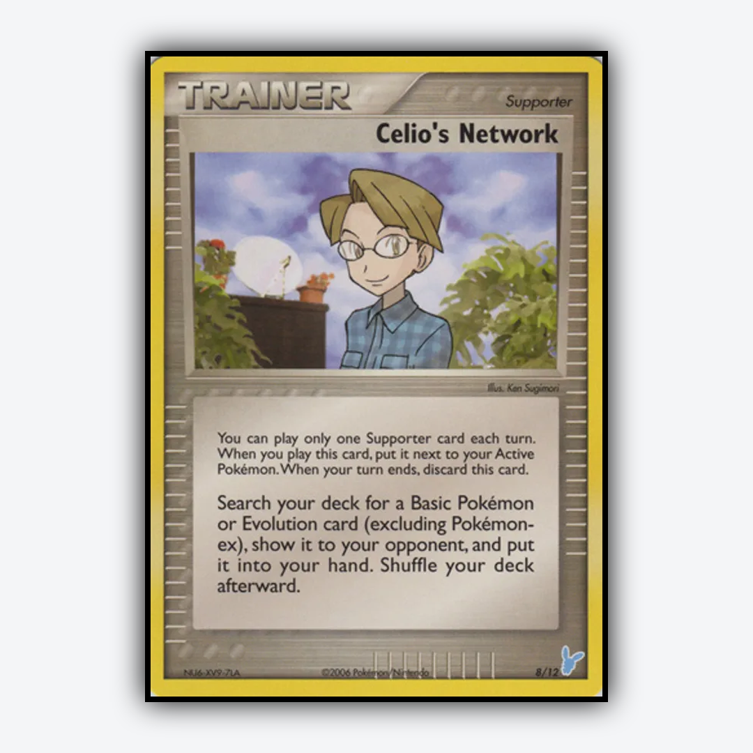 Celio's Network 008 - EX Trainer Kit 2 Minun Set - Card Rug