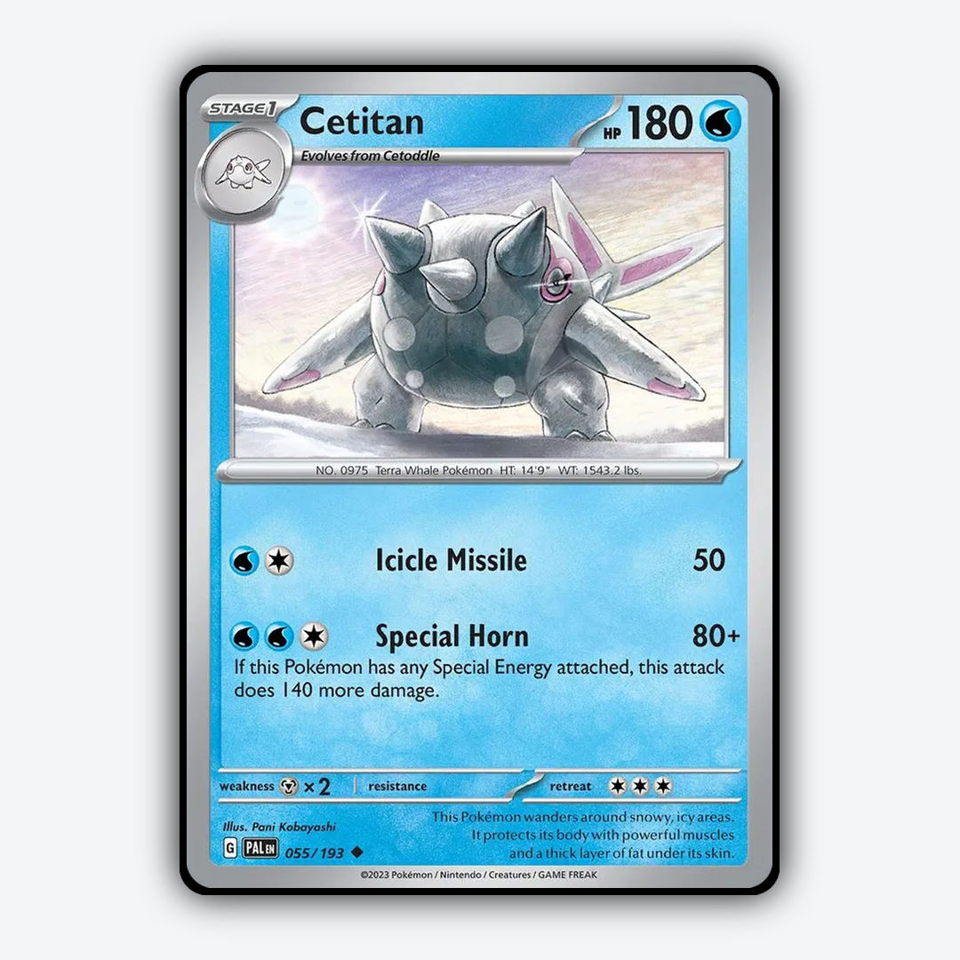 Cetitan 055/193 - Paldea Evolved Set - Card Rug