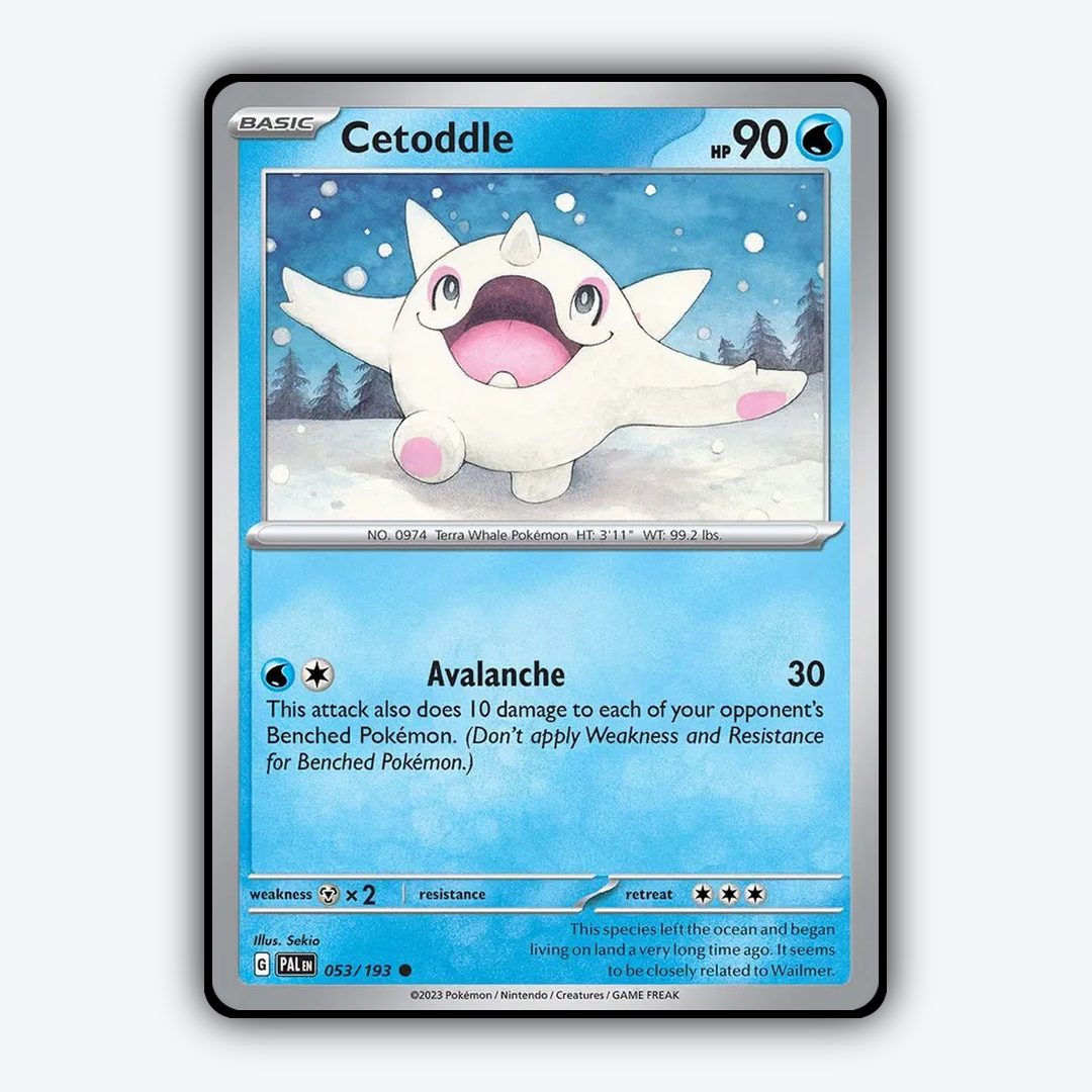 Cetoddle 053/193 - Paldea Evolved Set - Card Rug