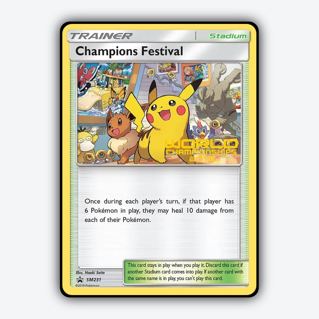 Champions Festival #231 - SM Black Star Promos Set - Card Rug