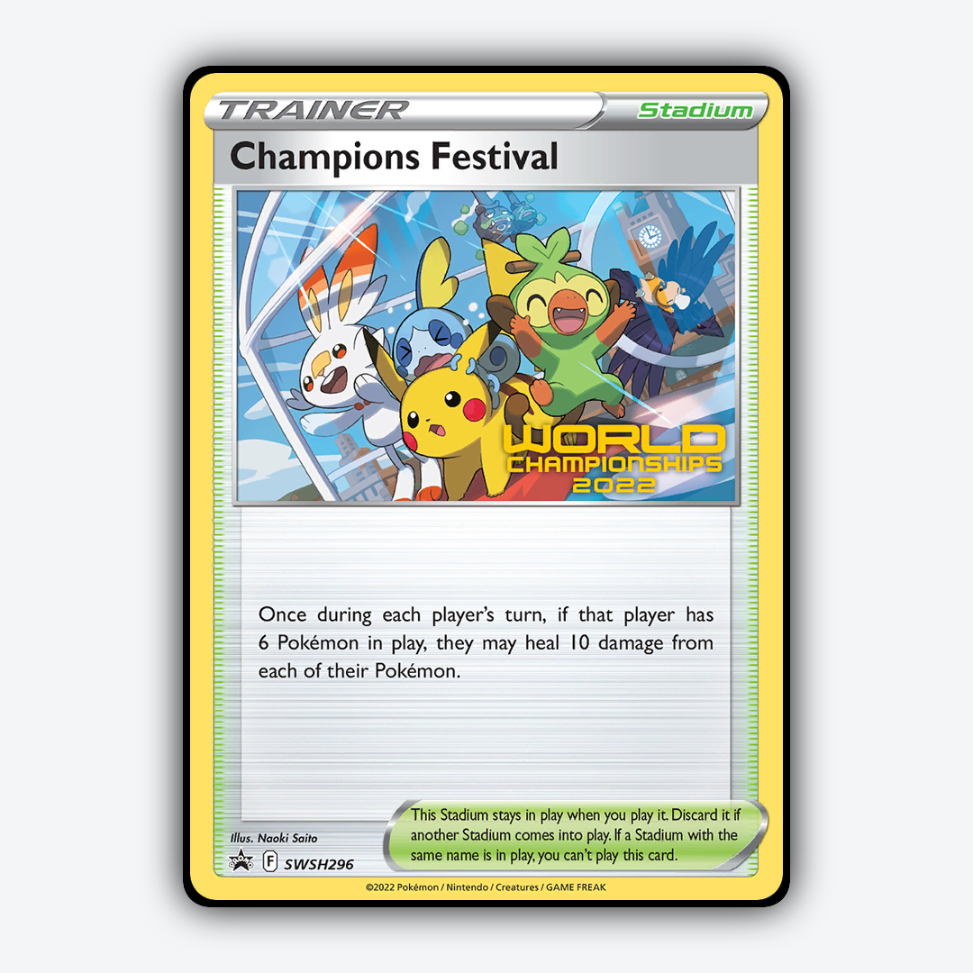 Champions Festival #296 - SWSH Black Star Promos Set - Card Rug