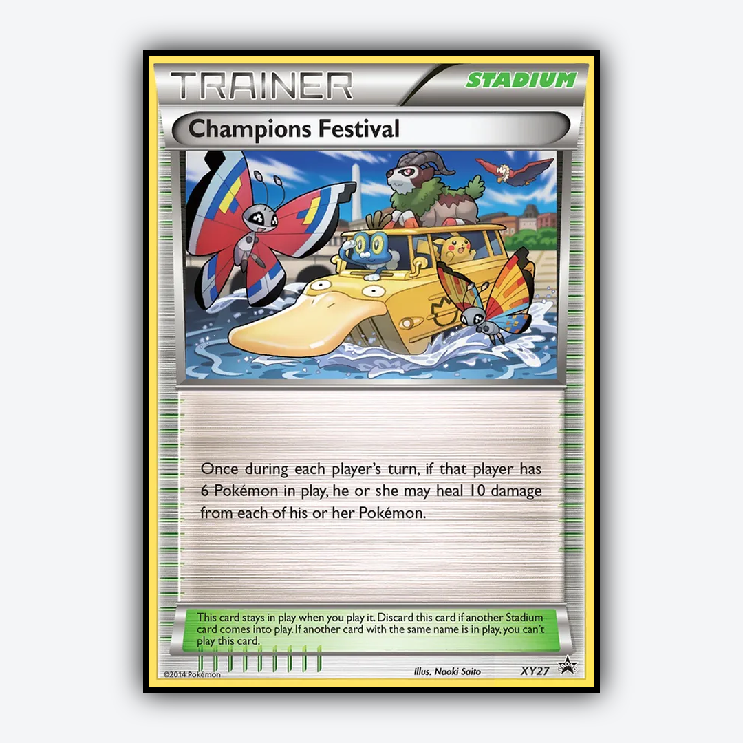 Champions Festival #27 - XY Black Star Promos Set - Card Rug