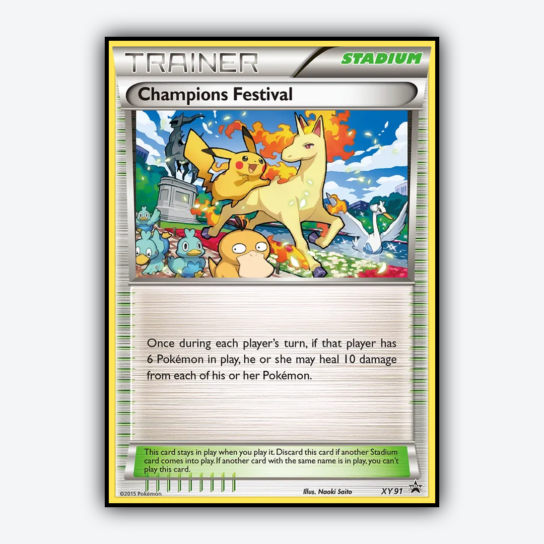 Champions Festival #91 - XY Black Star Promos Set - Card Rug