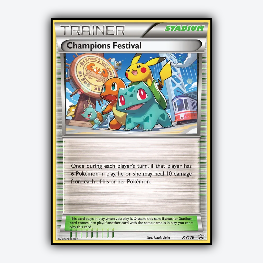 Champions Festival #176 - XY Black Star Promos Set - Card Rug