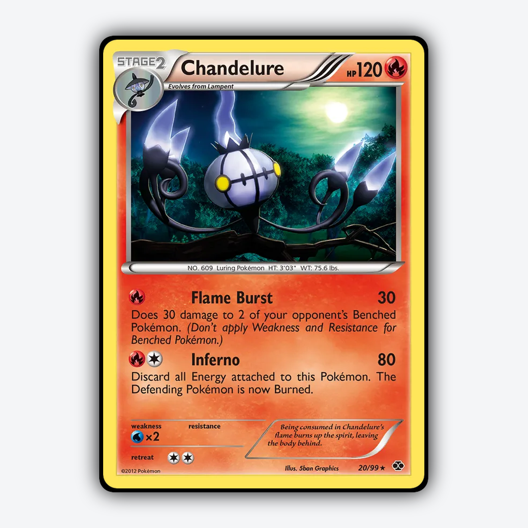 Chandelure 020/99 - Next Destinies Set - Card Rug