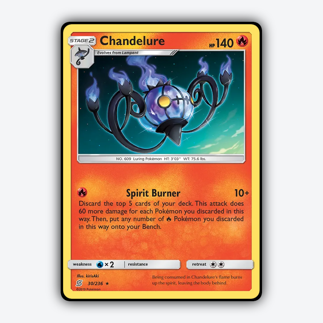 Chandelure 030/236 - Unified Minds Set - Card Rug