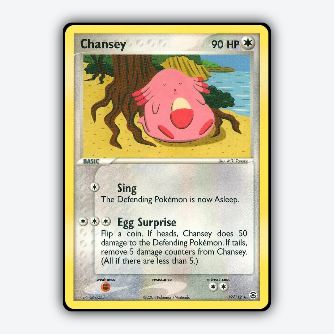 Chansey 019/112 - FireRed & LeafGreen Set - Card Rug