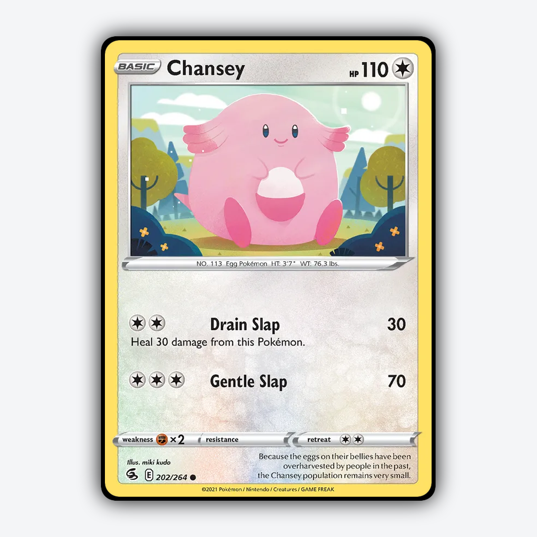 Chansey 202/264 - Fusion Strike Set - Card Rug