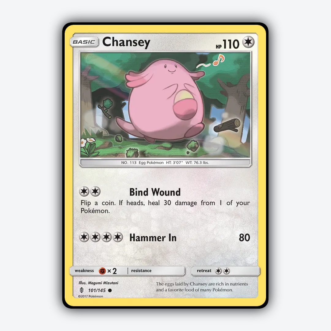 Chansey 101/145 - Guardians Rising Set - Card Rug