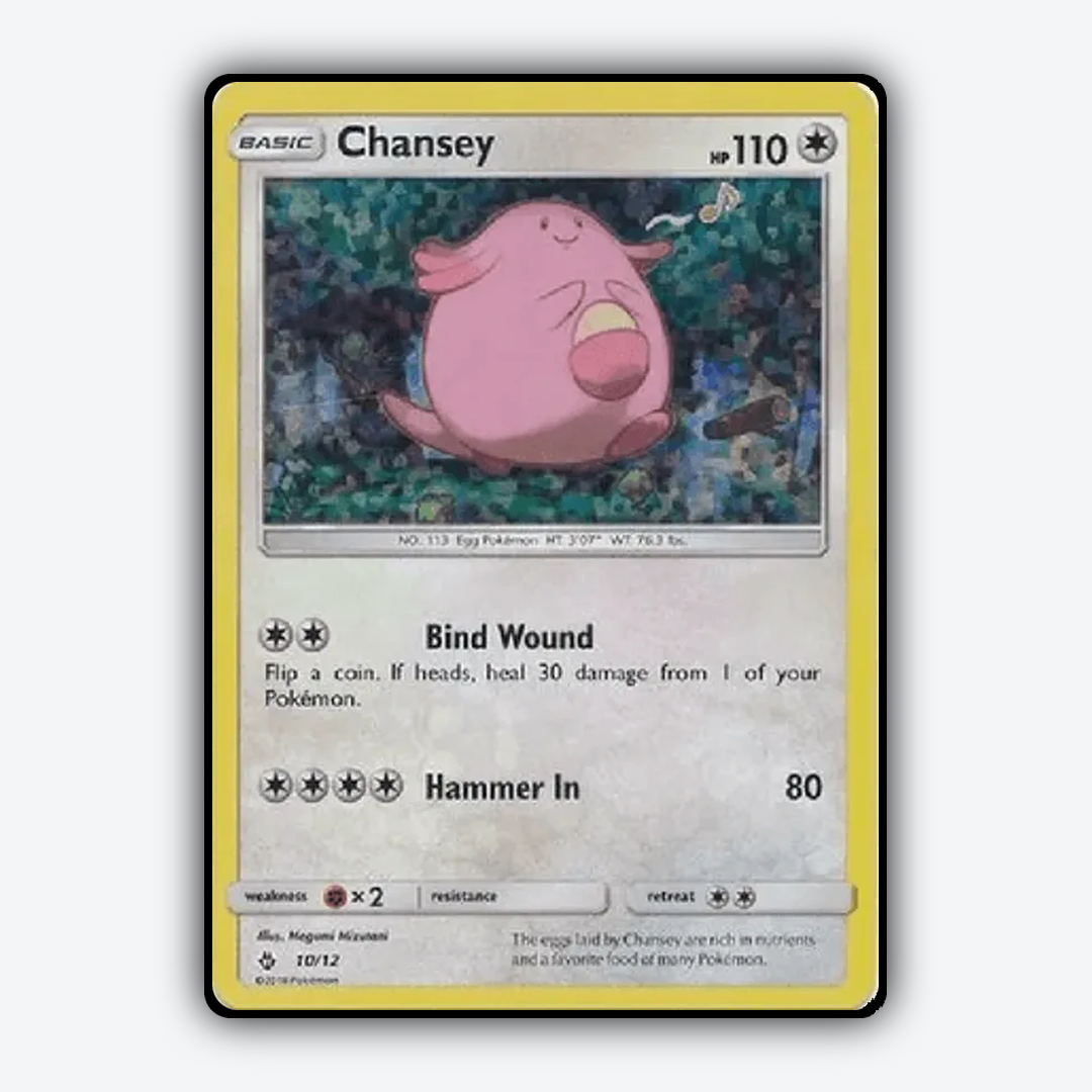 Chansey 010/12 - McDonald's Collection 2018 Set - Card Rug