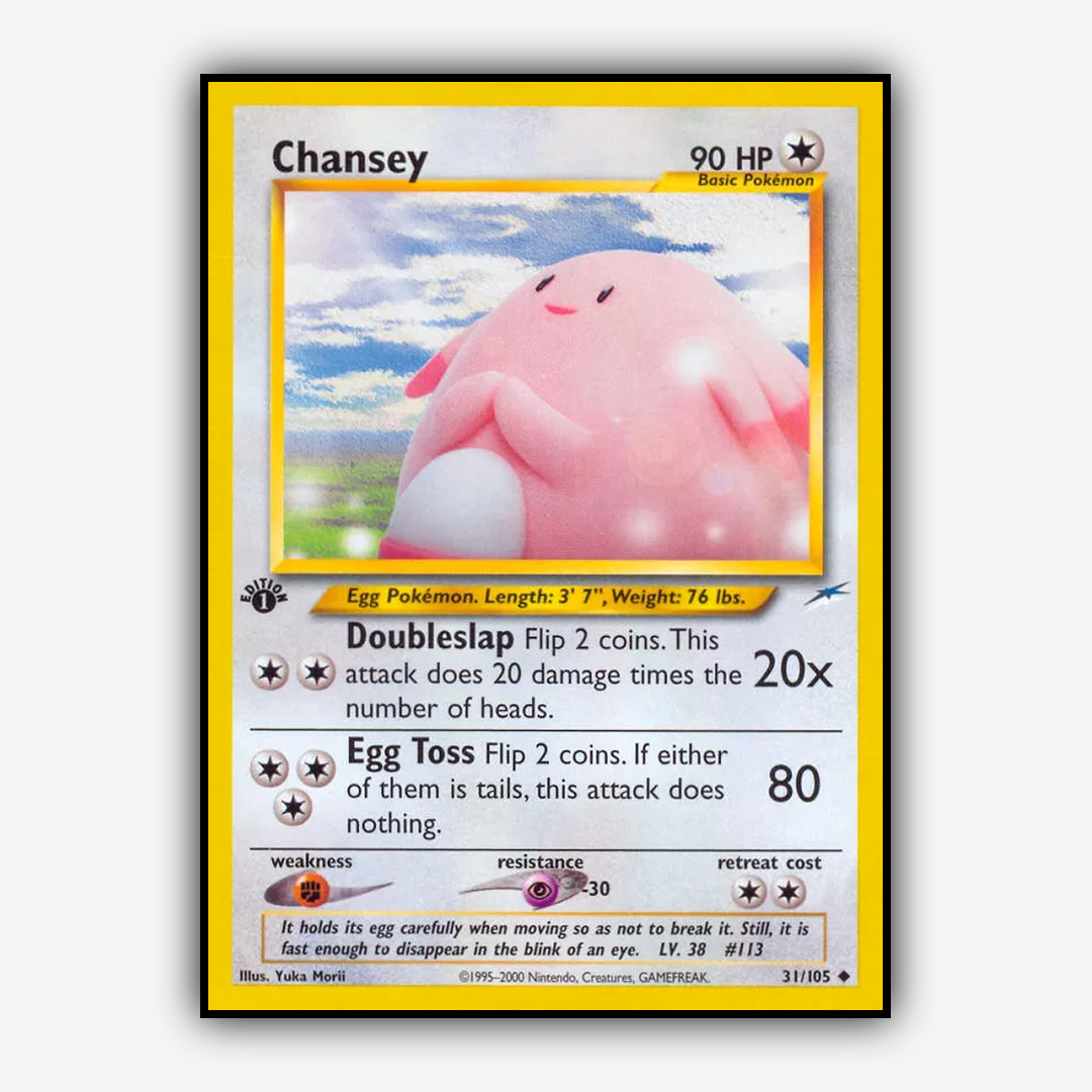 Chansey 031/105 - Neo Destiny Set - Card Rug