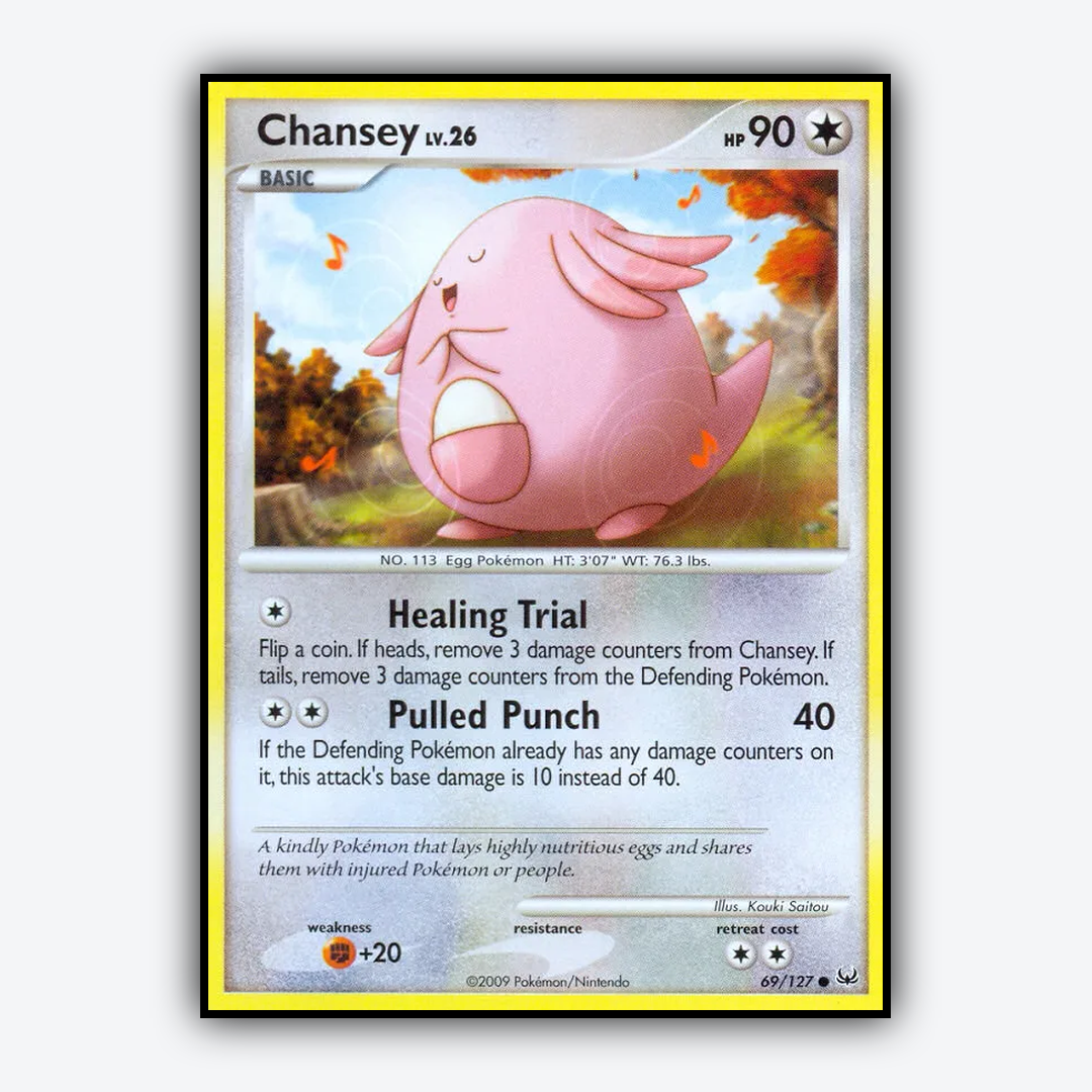 Chansey 069/127 - Platinum Set - Card Rug